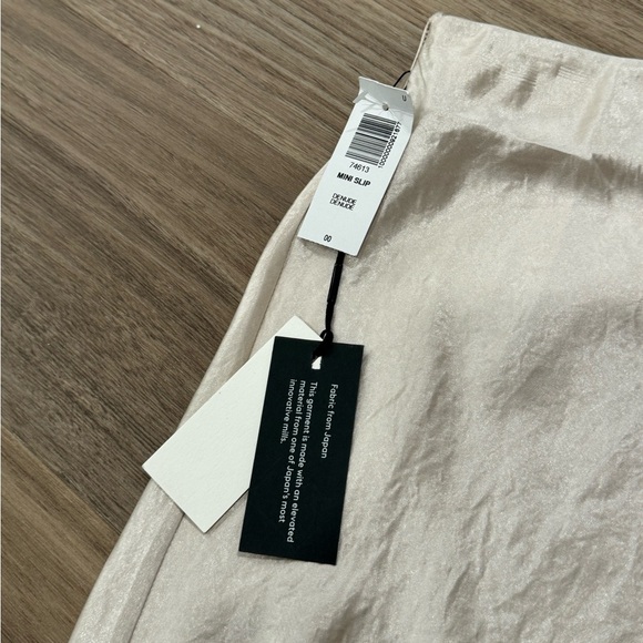 NWT BABATON MINI SLIP SKIRT - DENUDE - Size 00 - Picture 3 of 5